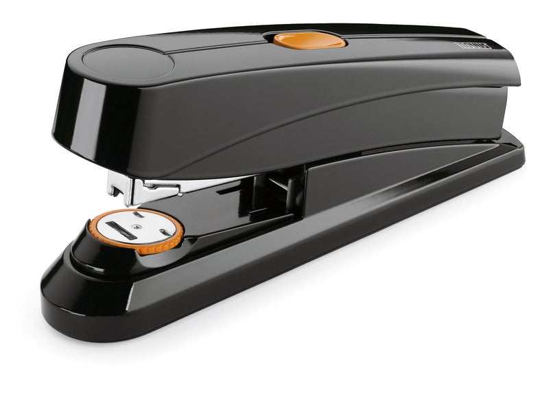 Novus B8fc Flat Clinch Stapler, 70% Less Effort, 50 Sheet Capacity, Dual Staple Guide, German Engineered, Staple|Pin|Tack, Black (020-1673) - Image 2